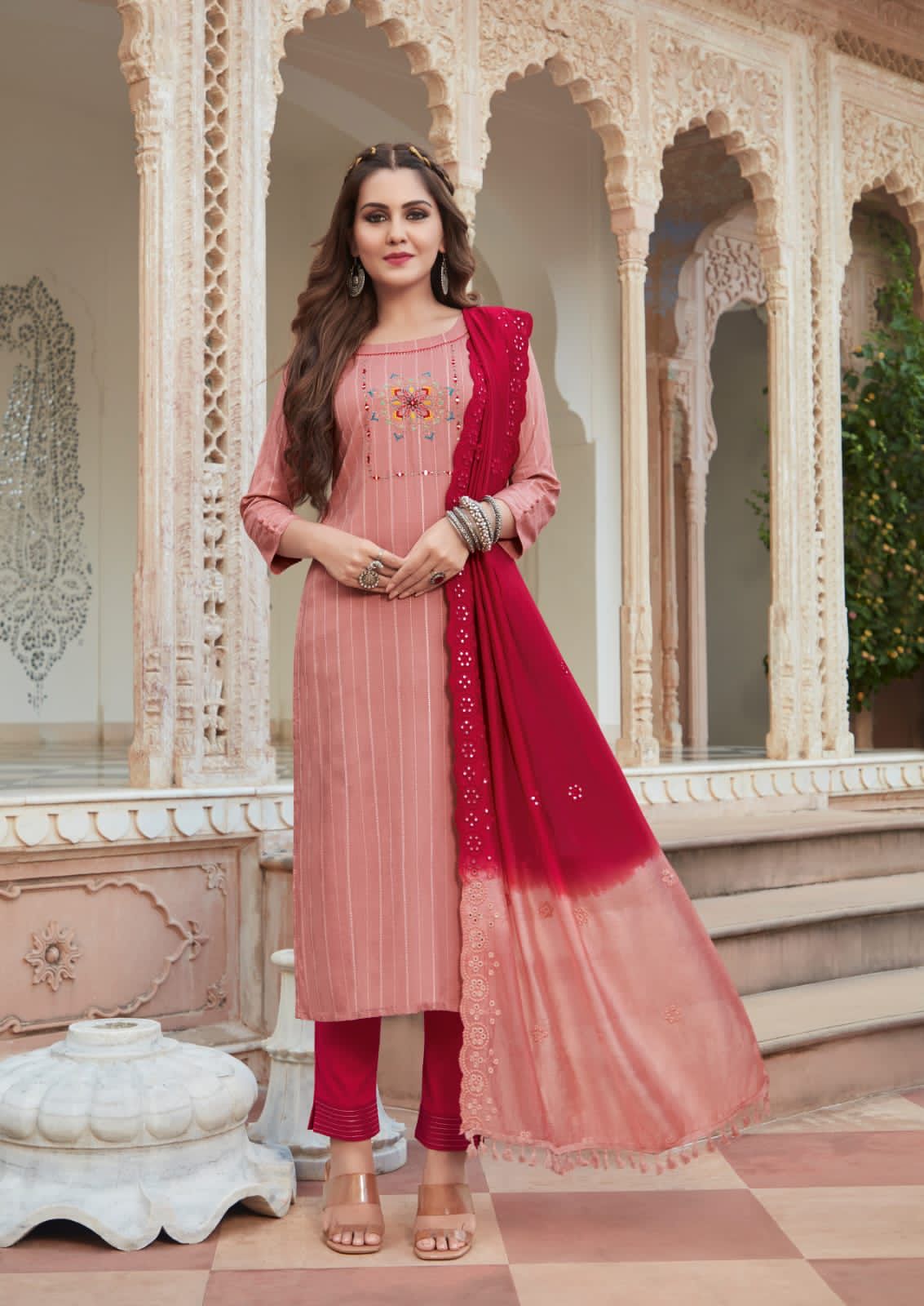 KARISSA KIA Fancy Ethnic Wear Designer Latest Readymade Suit Collection